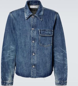 Our Legacy Cut Rebirth denim jacket