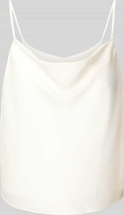 Jake*s Blusentop mit Spaghettiträgern in Ecru, Größe 32