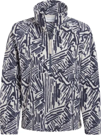 Craghoppers Dames/Dames Annjela Graphic Print Half Zip Fleece Top (Antraciet)