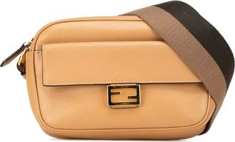 Fendi Borsa a tracolla Baguette in pelle 2000-2010 - Marrone