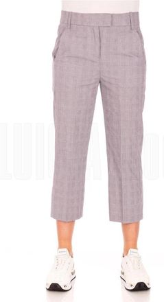 Dondup Stijlvolle Ivy Broek - Dames - Vrijetijds broeken - Grijs - L - Broeken