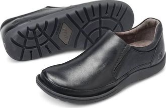 Born Mens Nigel Slip On In Black