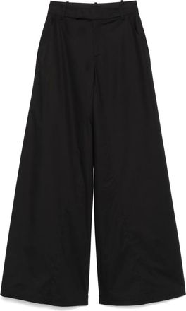 Federica Tosi Pantaloni in popeline - Nero