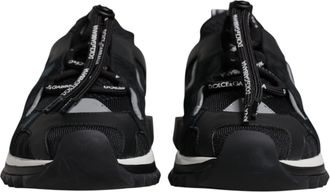 Dolce & Gabbana Black Mesh Sorrento Trekking Sneakers Womens Shoes (Pre-Owned)