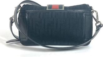 Fendi Pre-owned Mesh fendi-bags - Dames - Vintage Schoudertas - Zwart - ONE Size - Vintage