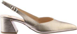 H&ouml;gl Chique Slingpumps Laura Lightbronce - Dames - Pumps - Grijs - 35 EU - Leer - Schoenen