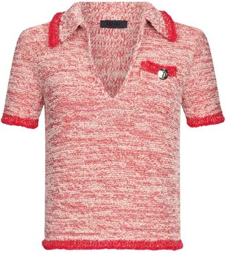 Liu Jo Gebreide polotop - Rood