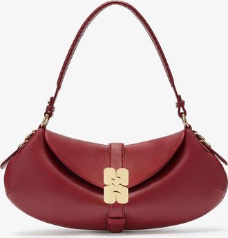 Ganni Dark Red B-Kat Bag
