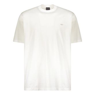 Paul & Shark Paul & Shark, T-Shirts, male, White, Size: 4XL Short-sleeve T-shirt