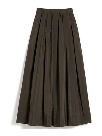 Max Mara Aloe Skirt In Cotton Microfaille