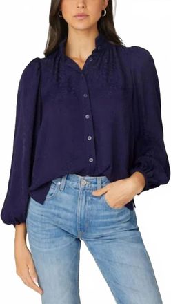 Shoshanna Apollo Top In Navy