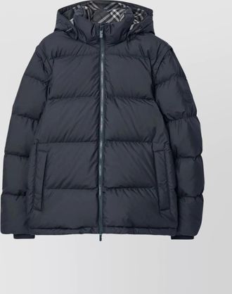 Burberry versatile puffer jacket removable sleeves