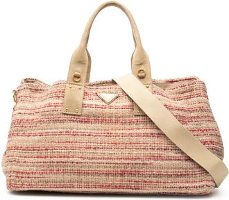 Prada Pre-owned Prada Tweed Satchel Ladies 1LJPZS3DIOHD09JF