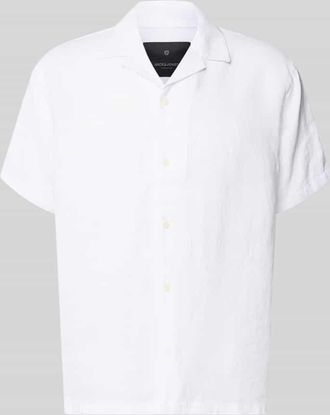 Premium by Jack & Jones Regular Fit Leinenhemd Modell LAWRENCE in Weiss, Gr&ouml;&szlig;e XXL