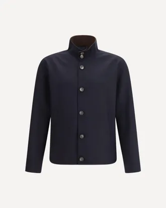 Herno Double Light Stretch Wooly Jacket Male 46
