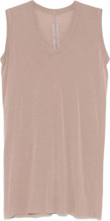 Rick Owens Canotta in jersey leggero - Toni neutri