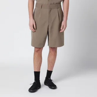 Entire studios Beige tailored shorts