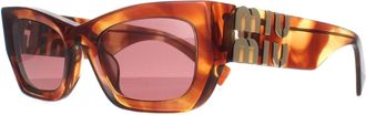 Miu Miu Violet Cat Eye Ladies Sunglasses MU 09WS 11Q08S 53