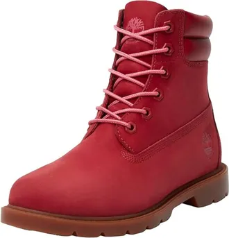 Timberland Linden Woods TB0A156S001 Womens Red Waterproof Boots DWA2852