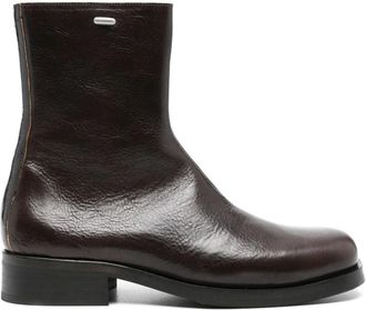 Our Legacy Schoenen, Heren, Bruin, 45 EU, Leer, Deepa Enkellaarsjes
