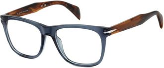 Eyewear by David Beckham Optical Frame - Heren - Brillen - Blauw - 52 MM - Accessoires