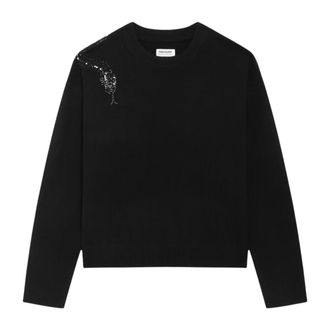 Zadig&Voltaire Truien & Vesten, Dames, Zwart, XS, Wol, Markuz Sweater