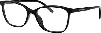 Dolce & Gabbana 0DG3424 Black Acetate Eyeglasses - Black