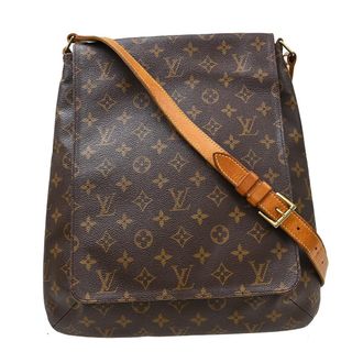 Louis Vuitton Musette Salsa Monogram Canvas Brown Canvas Handbag (Pre-Owned)