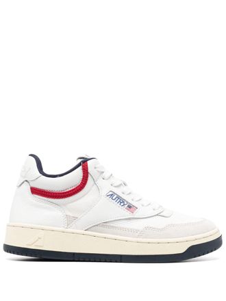 Autry Sneakers Open Mid - Bianco