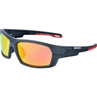 Breed Sirus Polarized Mens Sunglasses in Black/orange at Nordstrom