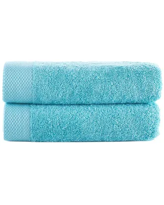 Brooks Brothers Solid Signature 2Pc Hand Towels