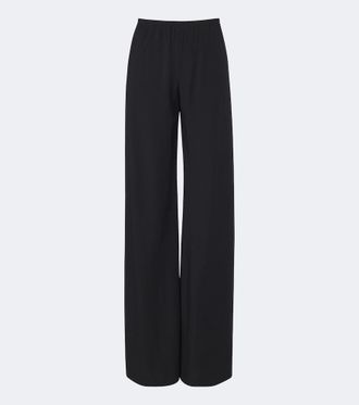 The Row Gala wool wide-leg pants