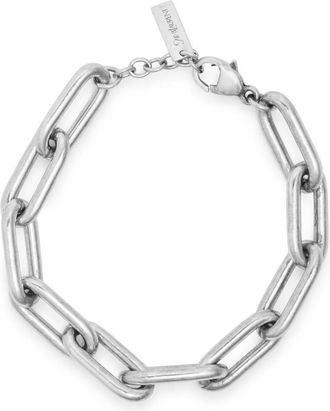 Saint Laurent Argent Chain Bracelet - Silver - M