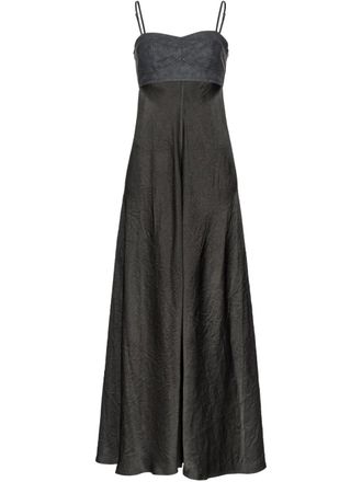 Pinko sleeveless maxi dress - Black