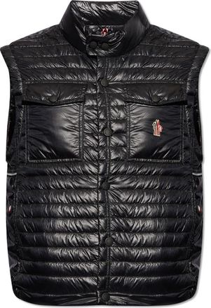 Moncler Day-Namic Quilted Down Vest - Heren - Bodywarmers - Zwart - 2XL - Polyester - Jassen
