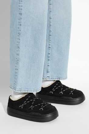 Moon Boot MB PARK SLIPPER Shoes, Womens, Black