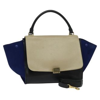 Celine Tricolor Trapeze Leather Multicolour Leather Handbag (Pre-Owned)