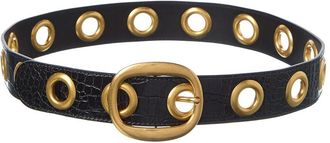 Tom Ford 40Mm Croc-Embossed Leather Belt
