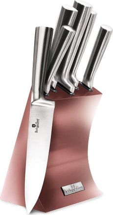 Berlinger Haus Berlinger Haus I-rose Collection Set De 6 Cuchillos Rosa Dorado