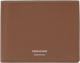 Ferragamo Wallets & Card Holders Marrone-Uomo