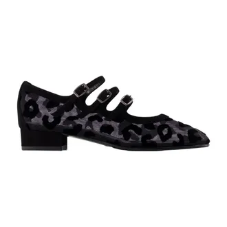 Carel Dames, Schoenen, Zwart, Maat: 37 EU Leer