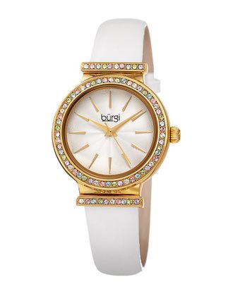 B&uuml;rgi Burgi Womens Genuine Patent Leather Watch