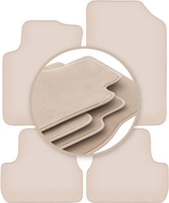 OEM Alfombrillas Premium Beige Para: Citro&euml;n Ds3 Cabrio 2015