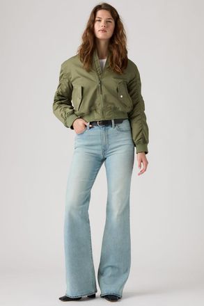 Levi's Jeans Ribcage a zampa - Donna - 23X30 - Lavaggio chiaro / Belindas Light