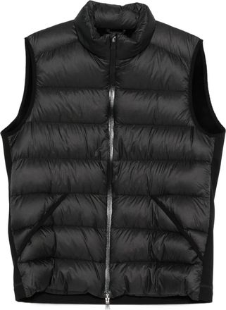 Herno Gilet imbottito con zip - Nero