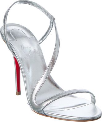Christian Louboutin Rosa Z 100 Leather Sandal