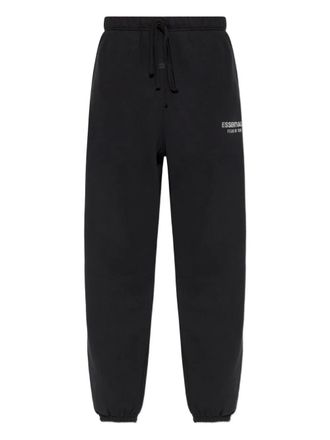 Fear of God drawstring logo-detail track pants - Zwart