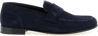 Jimmy Choo London Blue Ellis Loafers