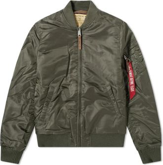 Alpha Industries Vintage Fit Flight Jacket Grijs - Heren - Bomber jackets - Grijs - M - Polyester - Jassen
