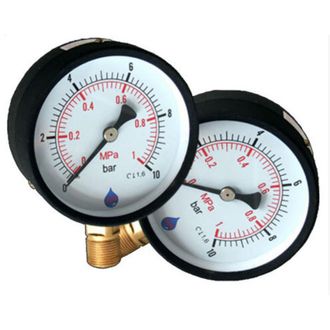 Aim Man&oacute;metro De 2,5 Bar, Entrada Lateral De 1/4, Esfera De 63 Mm